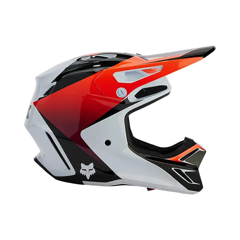 FOX YOUTH V3 STREAK HELMET WHITE Holeshot Motorcycles